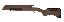 Mauser 98 Stock With Built-in Weaver Scope Rail Dark Earth