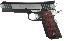 MAC 1911 Classic .45 ACP 5 Inch Barrel Black Chrome Finish Adjus