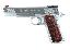 MAC 1911 Classic .45 ACP 5 Inch Barrel Chrome Finish Adjustable