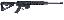 Omni Hybrid Flat Top .300 AAC Blackout M4 16 Inch Melonite Coate