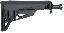 TactLite AR-15 Mil-Spec 6-Position Adjustable Stock Black