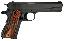 Model 1911A1 World War II  .45 ACP Caliber 5 Inch Barrel Parkeri