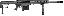 Model M107A1 .50 BMG 20 Inch Chrome Lined Fluted Barrel with Bla
