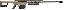 Model 82A1.50 BMG 29 Inch Barrel with Black Finish and Tan Parke