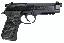 Model 92A1 9mm Para 4.9 Inch Barrel Bruniton Finish Plastic Grip