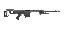 Model 98B .338 Lapua Magnum 26 Inch Fluted Black Barrel Adjustab