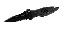 CQD Mark II Type E 3.3 Inch Serrated Blade Folding Knife Black