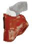 CQC Leather Speed Classic Brown Left Hand 2 Inch Snub