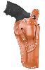 Leather Multi-Position Holster Brown Left Hand For Smith and Wes