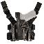 Tactical Serpa Level 3 Holster Black Left Hand For Springfield X