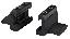 Rail Mount Thumb Rest Black