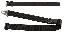 Sportster Single-Point Sling With Nylon Mount 1.25 Inch Black