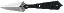 Black Label Tracer Neck Dagger 2 Inch Double Edge Blade Textured