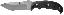 Black Label Pandemonium Fixed Blade Knife 4.25 Inch Tanto Blade