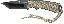 Black Label First Priority Fixed Blade Knife 2.87 Inch Tanta Bla