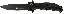 Black Label Trip Wire Specialty Fixed Blade Knife 6 Inch Modifie