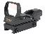 Panoramic Illuminated Red/Green/Blue Multi-Reticle Sight