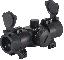 Tactical Red Dot Sight 1x30mm 5 MOA Dot Reticle Black