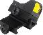 Panoramic Tactical 1x33mm 3 MOA Dot Reticle Includes Mount Black