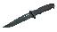 Tops Nighthawk Fixed Blade Knife 6.5 Inch Blade Black Oxide With
