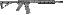 CRE-18RR Tactical Series Precision Rifle .223/5.56 18 Inch Barre