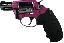 Chic Lady .38 Special 2 Inch High Polished Barrel Pink Frame Las