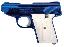 Freedom CA .32 ACP 2.8 Inch Barrel Royal Blue Finish White Grips