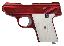 Freedom CA .32 ACP 2.8 Inch Barrel Ruby Red Finish White Grips 6