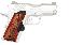 Master Series Lasergrips For Compact 1911 Cocobolo