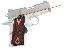 Master Series Lasergrips For Compact 1911 Cocobolo Diamond