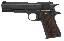CZ 1911 A1 .45 ACP 5 Inch Barrel Checkered Walnut Grips Black 7