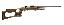 Chipmunk .22 Long Rifle 16 Inch Bull Barrel Blue Finish Barracud