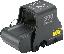 Model XPS2-300 Blackout/Whisper 65 MOA Ring And Two 1 MOA Aiming