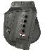 Evolution 2 Series Belt Holster For Taurus Judge Black Right Han