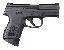 FNS Compact 9mm 3.6 Inch Barrel Black Slide Fixed 3-Dot Sights N