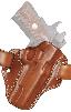 Combat Master Belt Holster For Smith & Wesson 4 Inch L Frame Tan