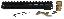 Super Modular Handguard Rail MLOK MK8 13 Inch Black