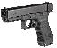 Glock 21 Short Frame .45 ACP 4.6 Inch Barrel Black Finish Fixed