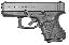 Glock 26 Gen4 9mm 3.47 Inch Barrel Black Finish Fixed Sights 10