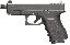 Glock 19 Gen3 9mm 4 Inch Threaded Barrel M13.5x1LH Fixed Sights