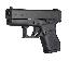 Glock 43 9mm Single Stack 3.39 Inch Barrel Fixed Sights Black 6