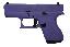 Glock 42 Subcompact Coated .380 ACP 3.25 Inch Barrel Royal Purpl