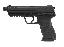 HK45 Tactical V1 .45ACP 5.1 Inch Threaded Barrel Night Sights Bl