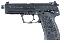 USP45 Tactical V1 9mm 4.86 Inch Threaded O-Ring Barrel Blue Fini