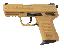 USP45 V1 .45 ACP 4.41 Inch Barrel Tan Frame/Tan Slide Manual Saf