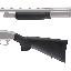 Overmold Shotgun Stock Mossberg 500 Combination Kit Black