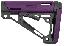 AR-15/M16 Collapsible Buttstock Purple Rubber