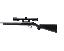 Overmold Rifle Stocks Ruger 10/22 Magnum Bull Barrel Black