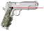 Laser Equipped Grips for 1911 Government Models OD Green