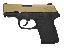 P-11 9mm 3.1 Inch Barrel Cerakote Tan Slide Black Grip/Frame 10